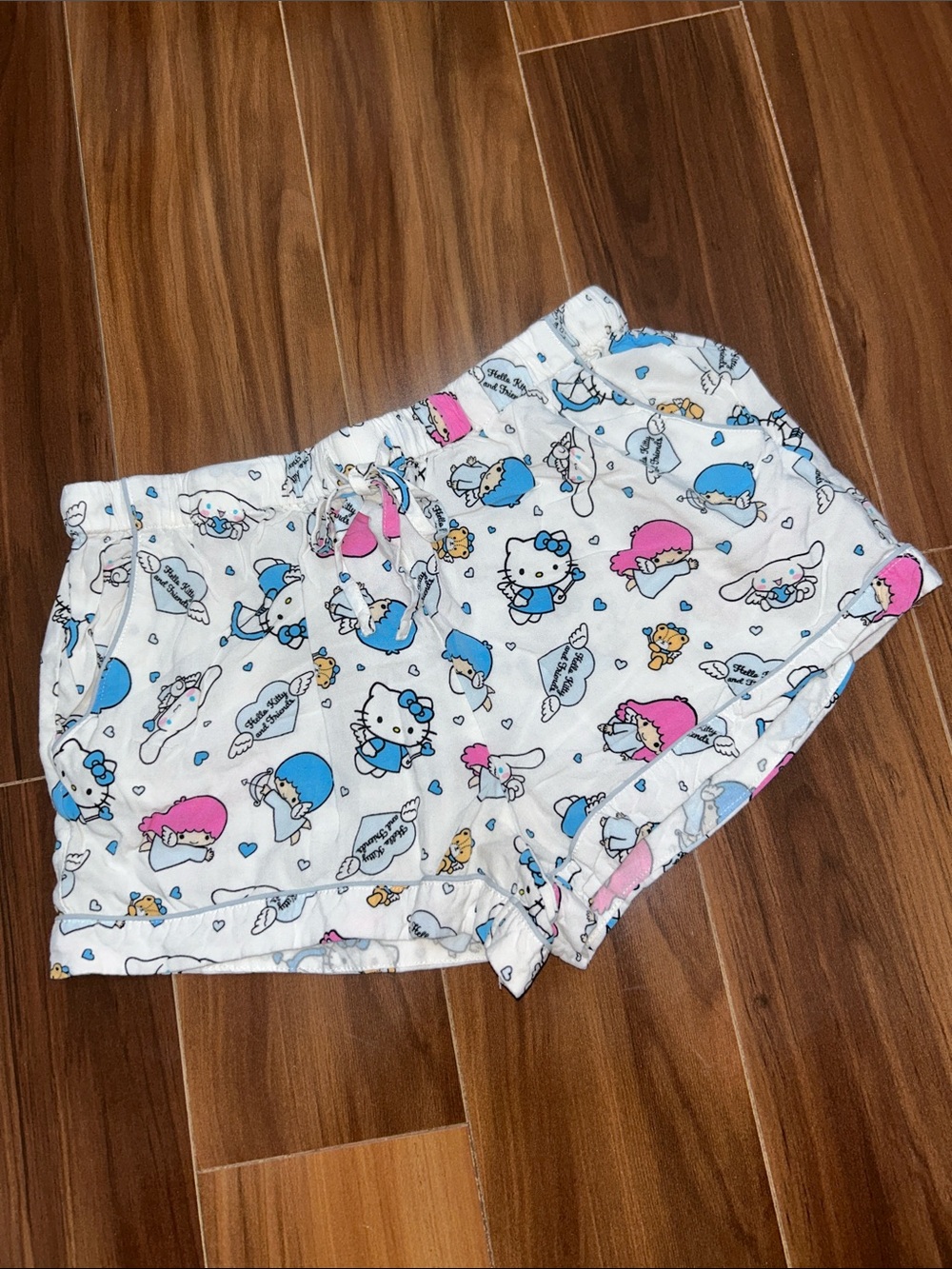 Small Hello Kitty Forever 21 100% rayon pajama sleep shorts
